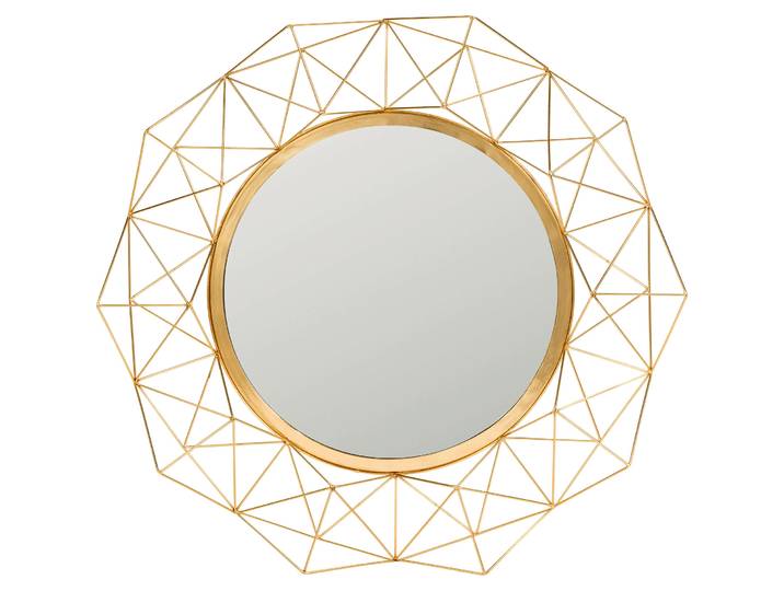 Spiegel Julie D64cm gold - Material: Eisen