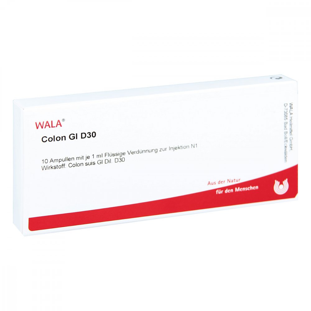 WALA Heilmittel GmbH Colon Gl D30 Ampullen 03359931