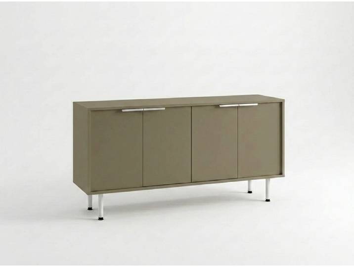 JVmoebel Sideboard Home Office Sideboard modern Schrank Kommode Holz Design, Made in Europa