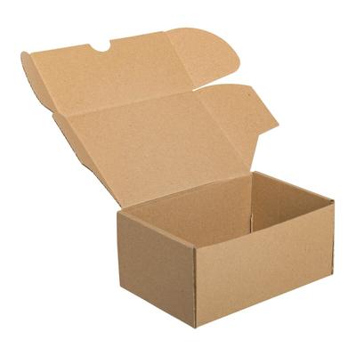 VEPATIM 25 Stülpdeckelkarton DHL-Kleinpaket 176x118x80mm (Außenmaß) braun wiederverwendbar