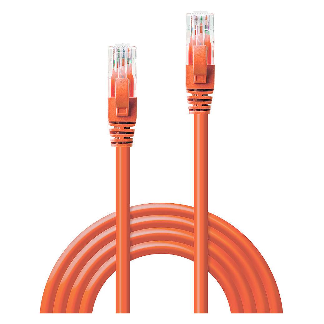 Lindy Cat.6 U/UTP Kabel orange 15m Farbcode ANSI/TIA 568C (U/UTP, CAT6, 15 m) (48113)