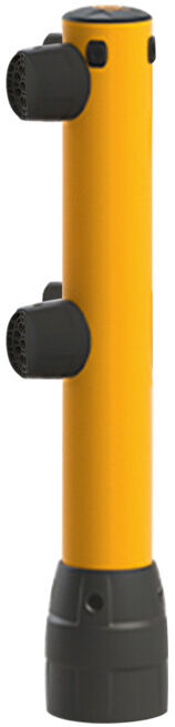 BLACK BULL Garde-corps de protection anti-collision S-Line poteau angle FLEX+ ; MORAVIA (205.17.9500)