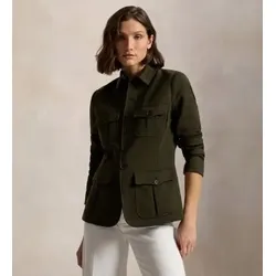 Polo Ralph Lauren für Damen. 211A93159001 Funktionale grüne Strickjacke (40), Lässig, Polyester