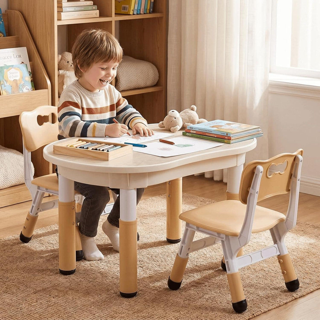 MAMIZO 2 -Person Dining Set Yellow