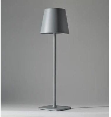 Inspired Finds Cordless USB Rechargeable Table Lamp Waterproof Touch Control Bedside Light For Bedroom, Living Room, Restaurant, Or H grey