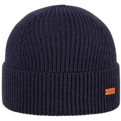 Docker Unisex Mütze Merino - marine