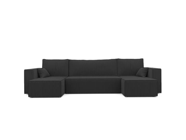 U Form Wohnlandschaft mit Schlaffunktion und Bettkasten 312 x 145 cm 312 x 145 cm, Viel Platz, Wohnen und Schlafen, Integrierter Bettkasten