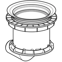 Geberit Geruchsverschlussgehäuse komplett 243336001