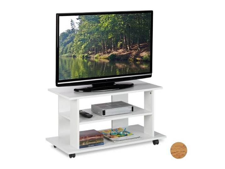 Relaxdays TV Board fahrbar