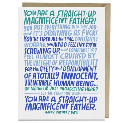 6-Pack Em & Friends Magnificent Father Card, Taschenbuch von Em & Friends, Abrams & Chronicle, 978-1-64246-496-2