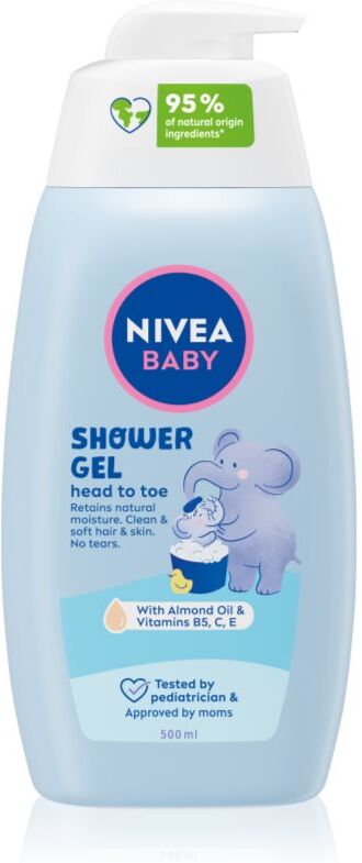 NIVEA BABY Brusegel til krop og hår 500 ml