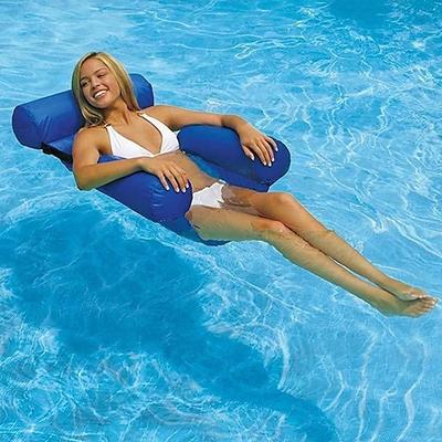Pool schwimmt, 1 Stück aufblasbare Matratzen Wasser Schwimmbad Zubehör Hängematte Liegestühle Pool Schwimmer Wassersport Spielzeug Schwimmmatte Pool Spielzeug, aufblasbar für Poolsüßigkeiten