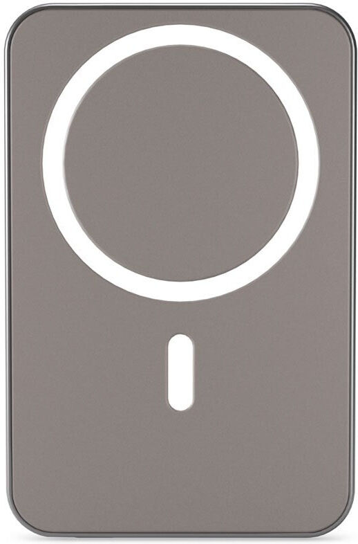 Epico UltraPack 20W Power Bank 5000 mAh m. USB-C - MagSafe / Qi2 Kompatibel - Titanium