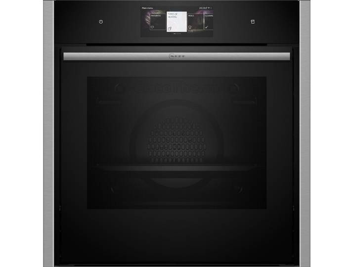 NEFF Backofen N 90 B64VT73N0 Einbau-Backofen mit Dampfunterstützung Edelstahl, EEK: A+