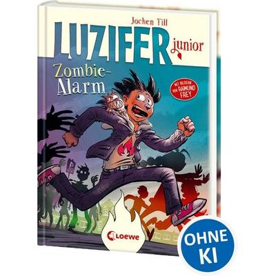 Luzifer junior (Band 12) - Zombie-Alarm, Gebundene Ausgabe von Jochen Till, Loewe, 978-3-7432-1386-9