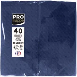 PROnappe Servietten 38,0 x 38,0 cm marineblau
