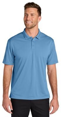 Port Authority K240 Wearever Performance Pique Polo Shirt in Carolina Blue size 6XL   Polyester