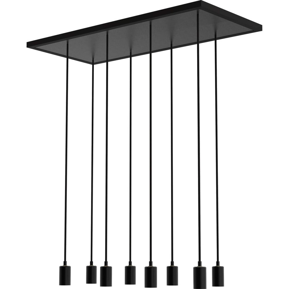 Zwarte Madox 8-lichts hanglamp van Segula