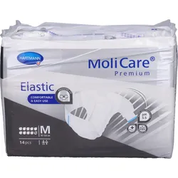 Molicare Premium Elastic 10 Tropfen Gr. M 14 ST