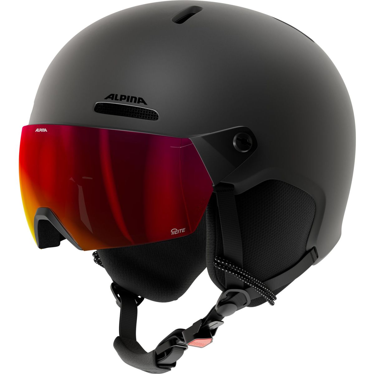 Alpina Zupo 2 Visor Q-lite black red (14) 48-52 A9263214
