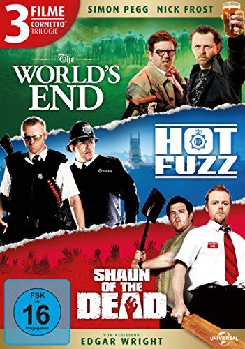 Edgar Wright - Cornetto Trilogy [3 DVDs] - Preis vom 15.10.2026 23:06:25 h