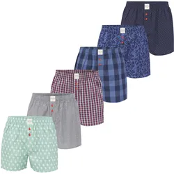 Phil & Co. Berlin Herren Boxer Classic Sets 6er Pack