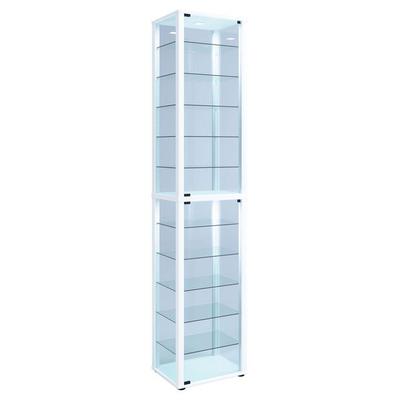 Holz Glas Stand Vitrine Sammelvitrine Kavisa XXL