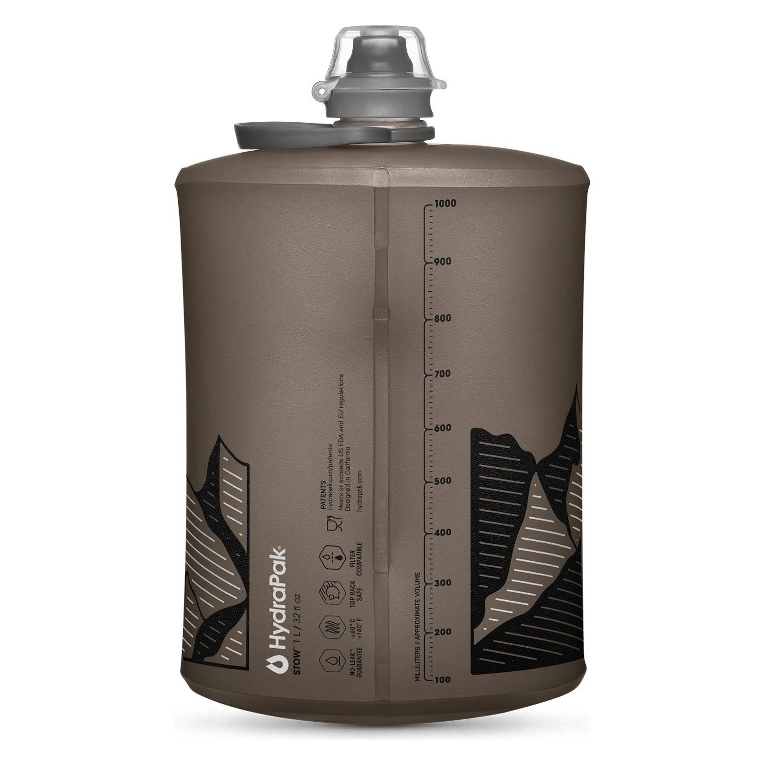 Hydrapak STOW 1L Mammoth Grey (1 l) (HYD2STO1MG)