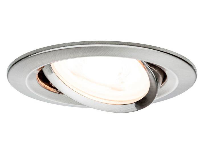 Paulmann LED-Einbaustrahler Nova Rund Gu10 Stahl 6.5 W