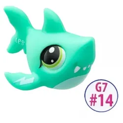 Littlest Pet Shop: Figur #14 - Fisch