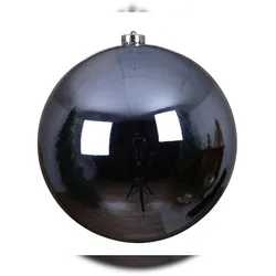 Christmas Decorations 1 Weihnachtskugeln Kunststoff 20cm Christbaumkugeln - XXL Weihnachtsbaumkugeln Christbaumschmuck Weihnachtsbaumschmuck Dämmerungsblau