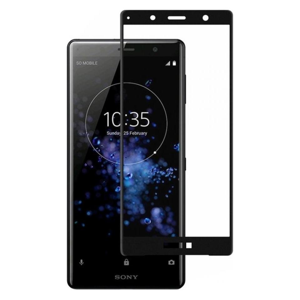 Screenguard Sony Xperia XZ2 Compact Full Screen Panzerglas Schutzfolie 2.5D 9H (Sony Xperia XZ2 Compact) (00023634)