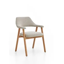 Stuhl Ole Stoff Beige