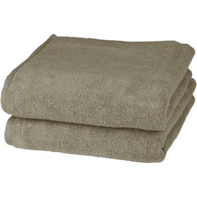 Handtücher ROSS "Sensual 9000", grau (flanell), B:50cm L:100cm, Frottier, Obermaterial: 100% Baumwolle, Handtücher, mit Aloe-Vera-Öl veredelt