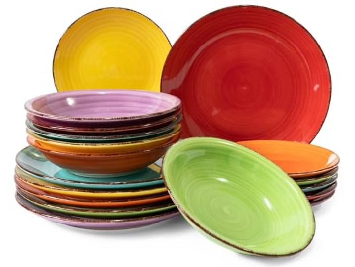 Geschirrset Studio Tavola Sunny Summer - 18-teilig