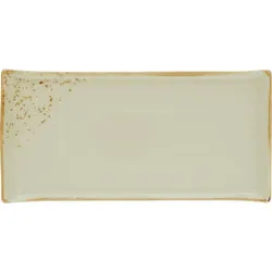 CreaTable Platte Nature Collection 16,5x33 cm Steinzeug Beige Creme