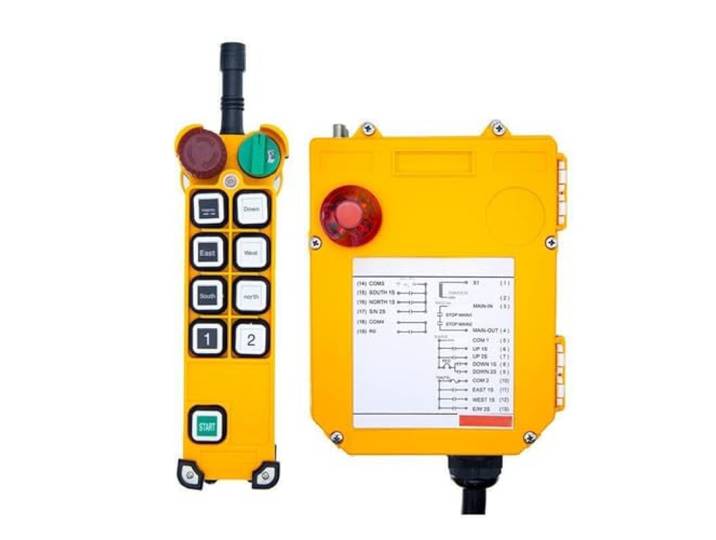 F24-8D Doppelte Geschwindigkeit Industrial Wireless Radio Kran Fernbedienung Schalter Hoist Overhead Brücke Lift Controller für Lift, Heckklappe(AC 220)