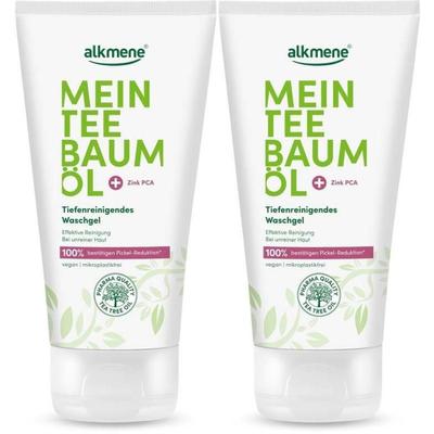 Alkmene Mein Teebaumöl Waschgel 2x 2x150 ml Gel
