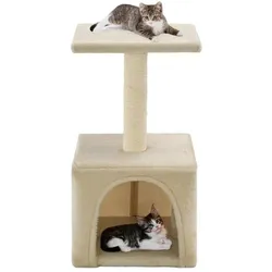 vidaXL Allie (55 cm, Beige), Katzenbaum