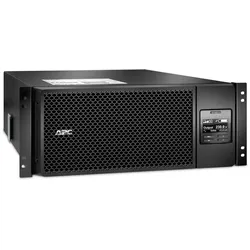 APC Smart-UPS On-Line SRT6KRMXLI – 6kW/VA, 6x C13, 4x C19, festverdrahteter 1-Phasen-Ausgang, Rack-montierbar, eingebettetes NMC