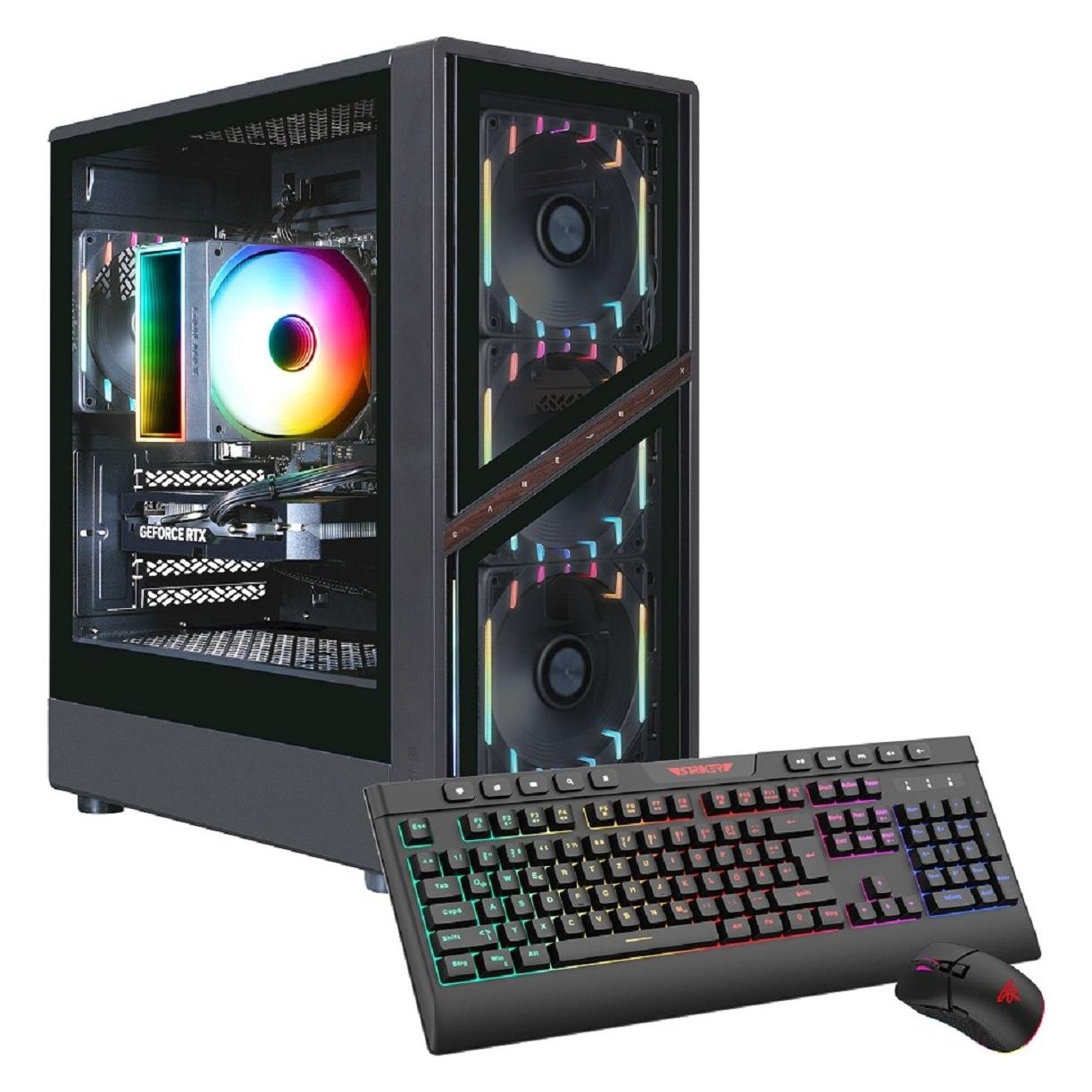 Hyrican GAMEMAX AERIS GB 8183 Ryzen 7 5700X 16GB 1TB SSD RTX 5060 (1000 GB, 16 GB, GeForce RTX 5060) (PCK08183)