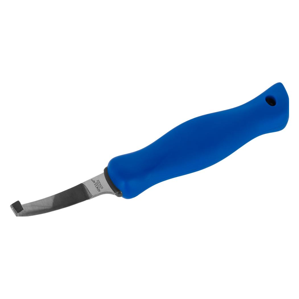 Kerbl Hufmesser, einschneidig rechts - Kunststoffgriff Blau (Masse 21,5 x 3,5 x 2,2 cm, Gewicht 0,22 (60380056)