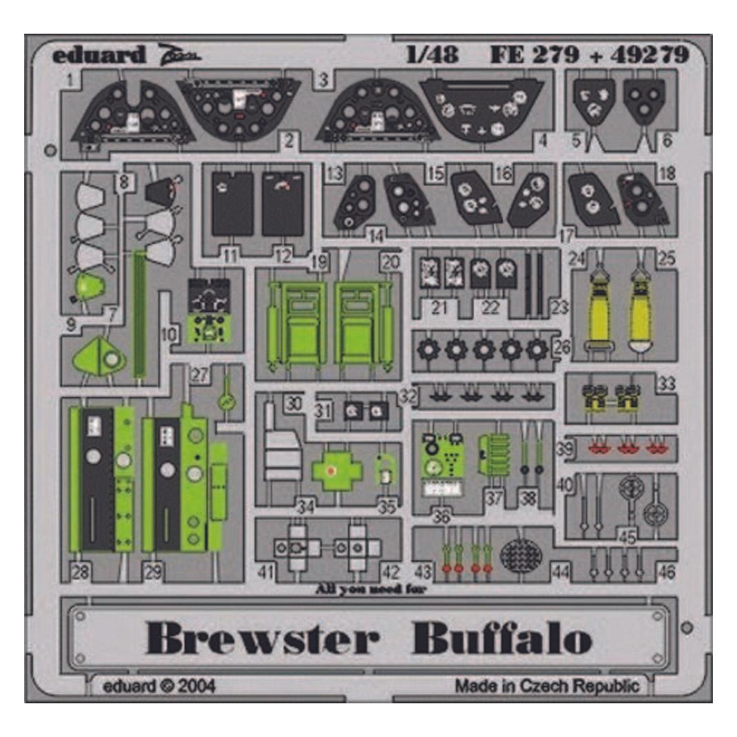 Eduard Brewster Buffalo (FE279)