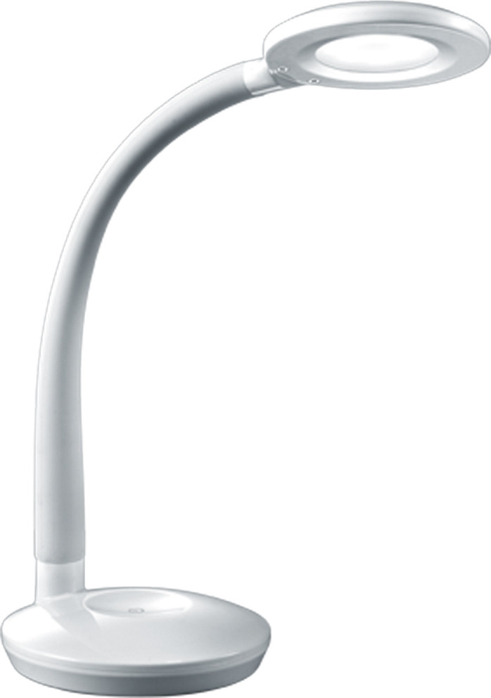 Reality Leuchten Cobra LED-tafellamp, wit