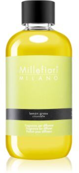 Millefiori Milano Lemon Grass recarga de aroma para difusores 250 ml. Milano Lemon Grass