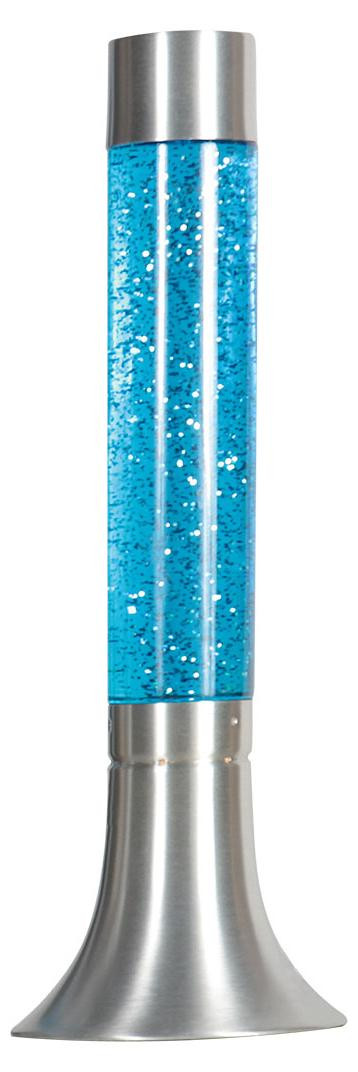 Steinhauer Lavalamp Volcan tabletop metaal blauw