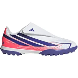 adidas F50 Hyperfast Club TF Multinocken-Fußballschuhe Kinder cloud white/solar purple/solar turbo 32