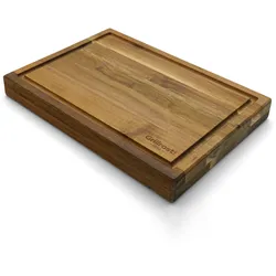 Grillrost.com Schneidebrett - Akazienholz - 40mm - passend für den Holzbretthalter