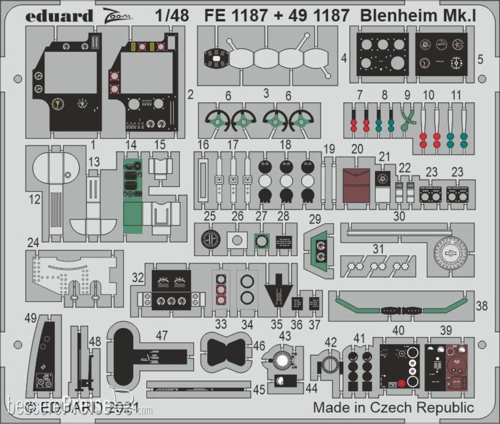 Eduard Accessories FE1187