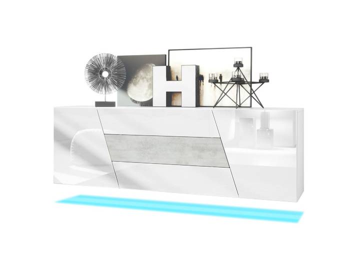 SIDEBOARD Houston Beton Oxid Optik